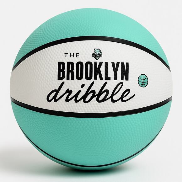 NY Liberty Fan Pack Brooklyn Dribble Ball & Light It Up Tee WNBA Bundle - Picture 3 of 11